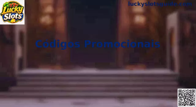 Interface de Códigos Promocionais Lucky Slots no Brasil