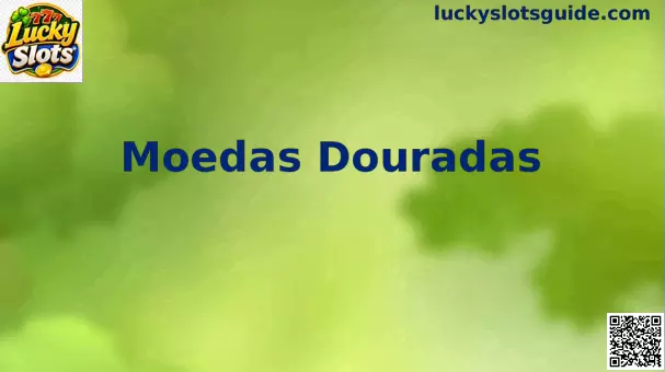 Moedas Douradas em um jogo de Lucky Slots com recurso de bônus