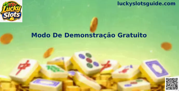 Interface explicativa do Modo De Demonstração Gratuito em slots online