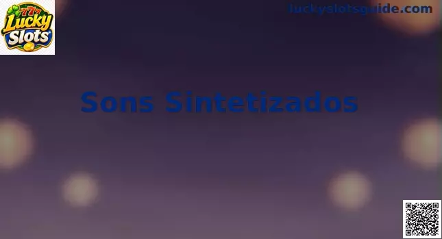 Representação visual de Sons Sintetizados e efeitos de áudio eletrônico usados em jogos de slots
