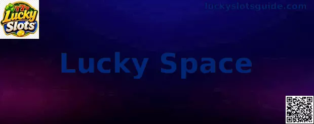 Interface ilustrativa do simulador Lucky Space com nave espacial e recursos virtuais