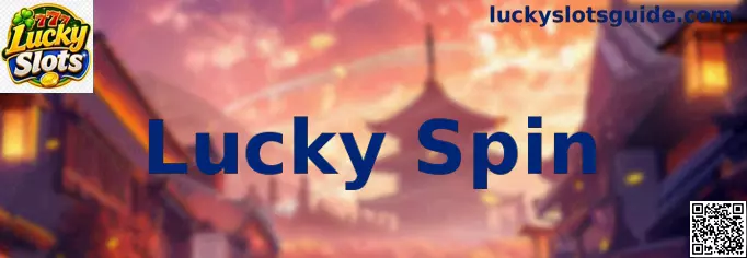 Interface ilustrativa do jogo Lucky Spin