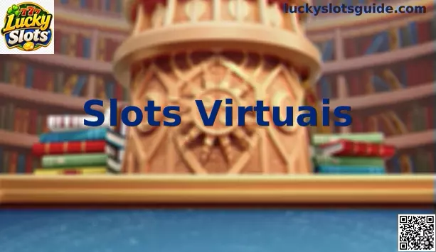 Interface moderna de slots virtuais com gráficos imersivos
