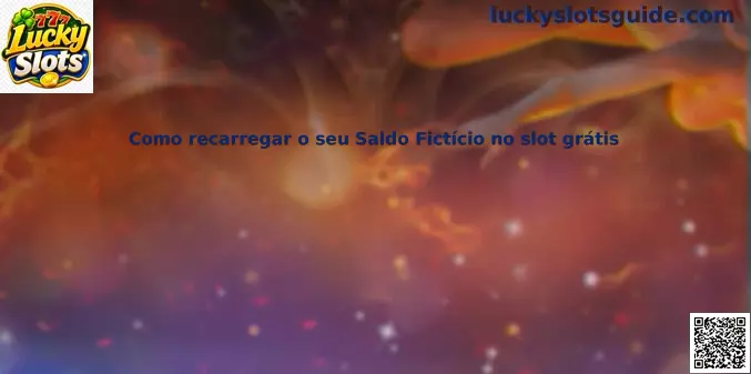 Interface de demonstração de slot online com saldo fictício recarregável
